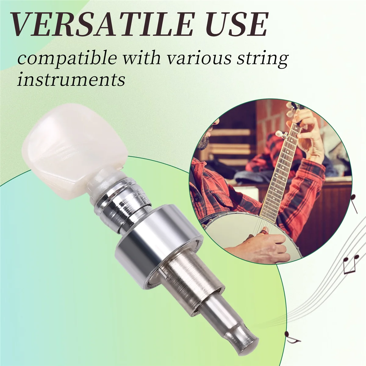 【¡Compre tarde!】Afinador de banjo