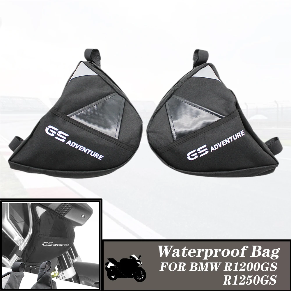 Barras de choque para marco de motocicleta, bolsa impermeable para BMW R1200GS Adventure LC, R 1200 GS 2014 - 2020 2019, bolsa de colocación de