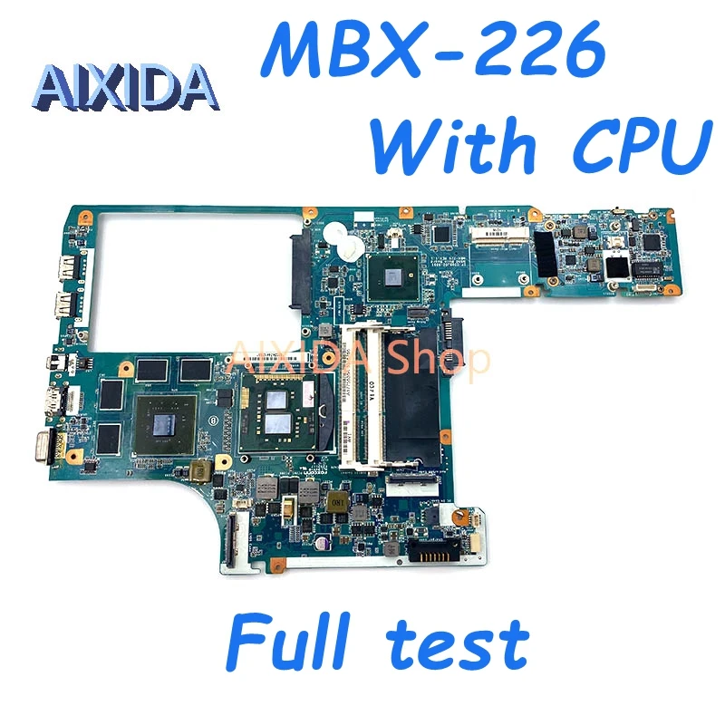 

AIXIDA A1768958A MBX-226 1P-009BJ02-8011 Mainboard for SONY VAIO VGN-CW VPCCW2S1E PCG-61412M Laptop Motherboard HM55 Full test