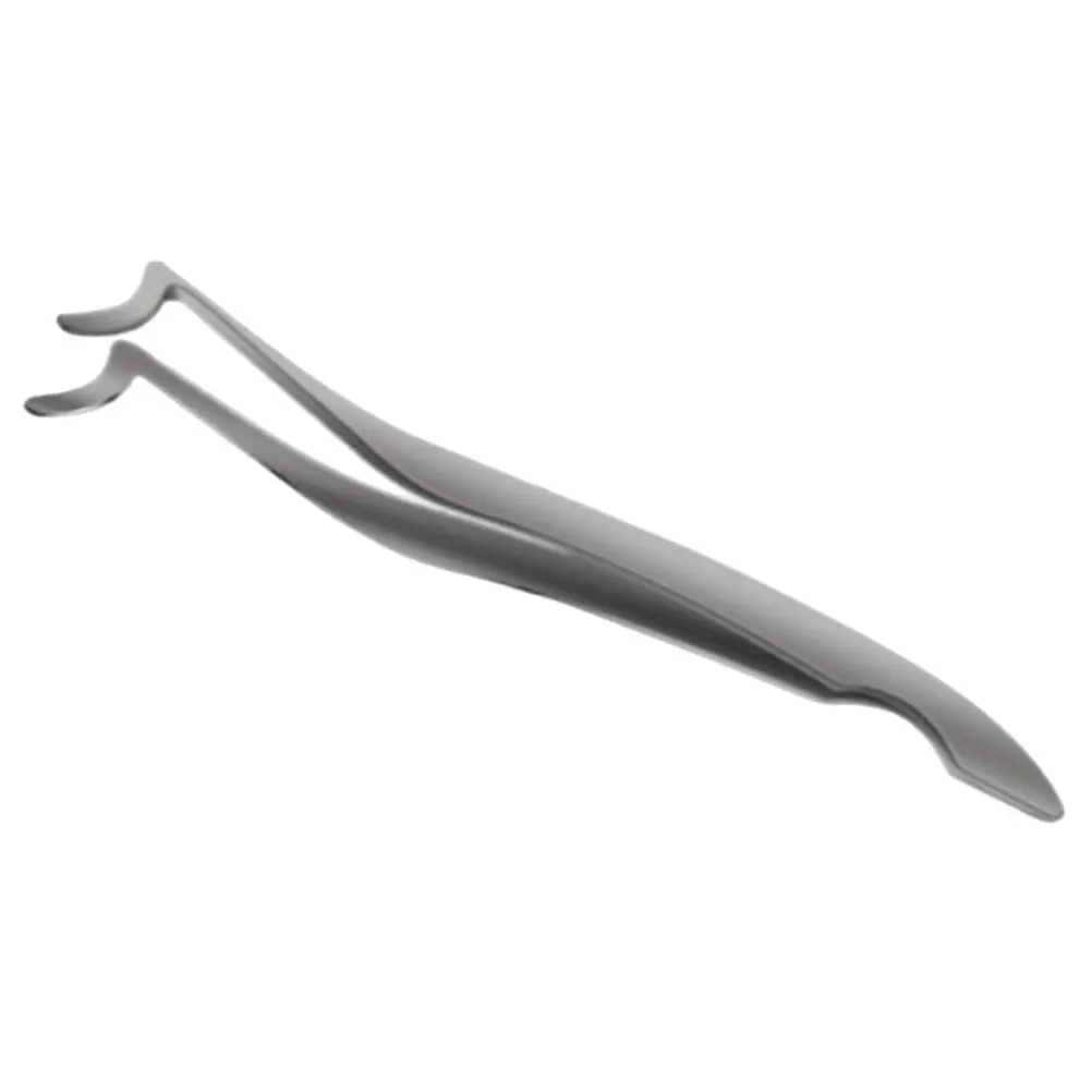 속눈썹 연장 클립 스테인리스 스틸 속눈썹 핀셋 인조 속눈썹 적용 및 조정을 위한 인체공학적 디자인