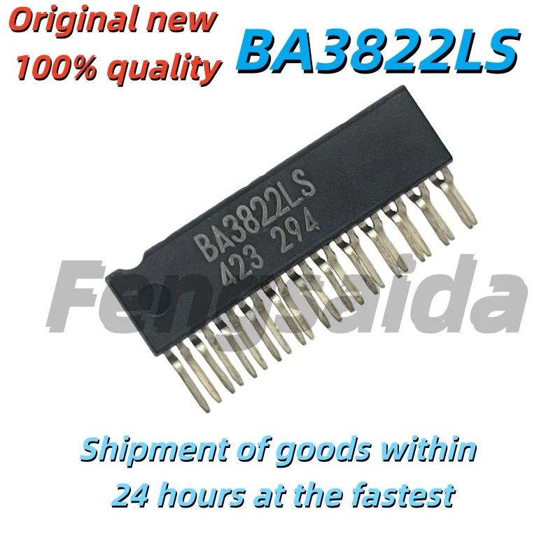 2PCS Brand new original BA3822LS packaged SIP-24 5-channel stereo graphic equalizer