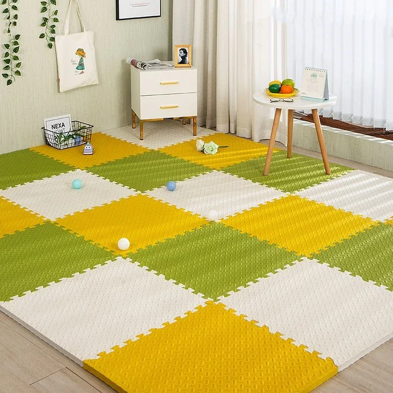 8pcs Foam Baby Play Mat Puzzle Mat Kids Interlocking Exercise Tiles Rugs Puzzle Floor Tiles Toy Carpet Soft Carpet 30*30*1cm view 2