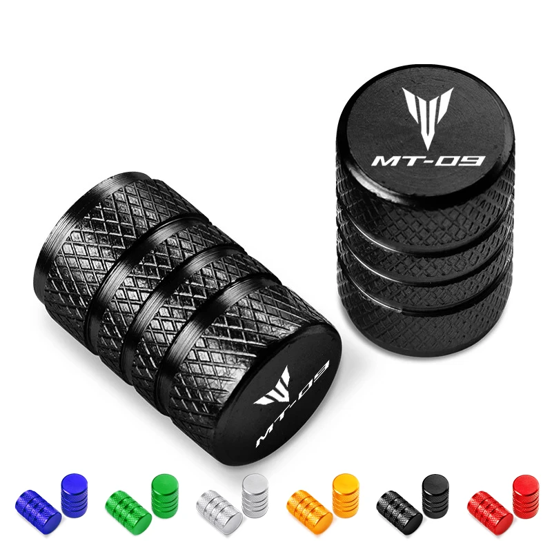 

2 шт. аксессуаров для мотоциклов YAMAHA MT-09 MT09 Mt 09 2017-2023: колпачки для вентилей шин с ЧПУ