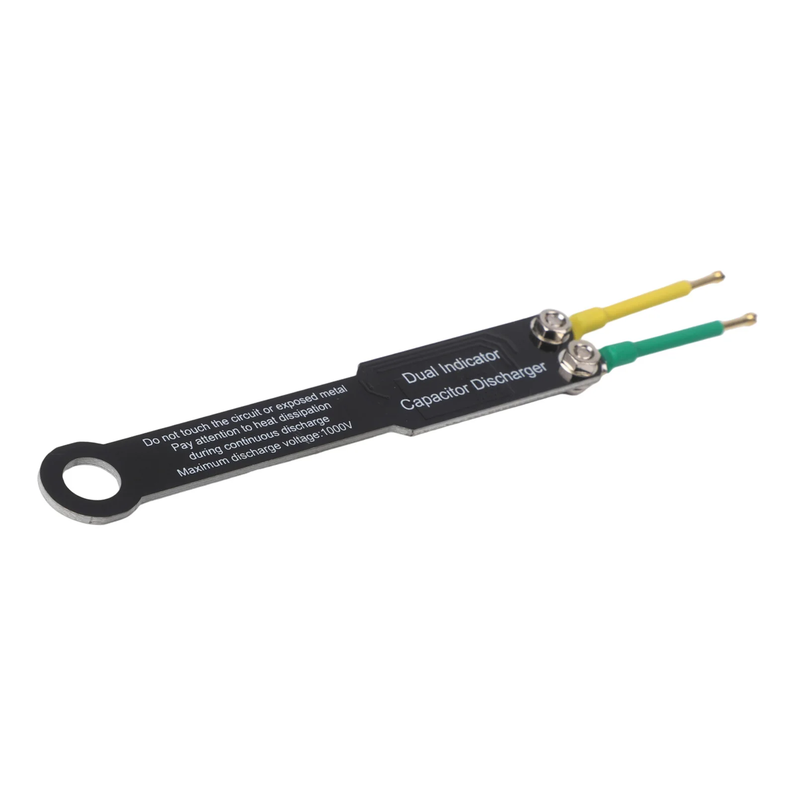 

Capacitor Discharge Tool Designed for Electronic Testing AC8380VDC 12540V with Adjustable Probes and Dual LED Voltage Indicators