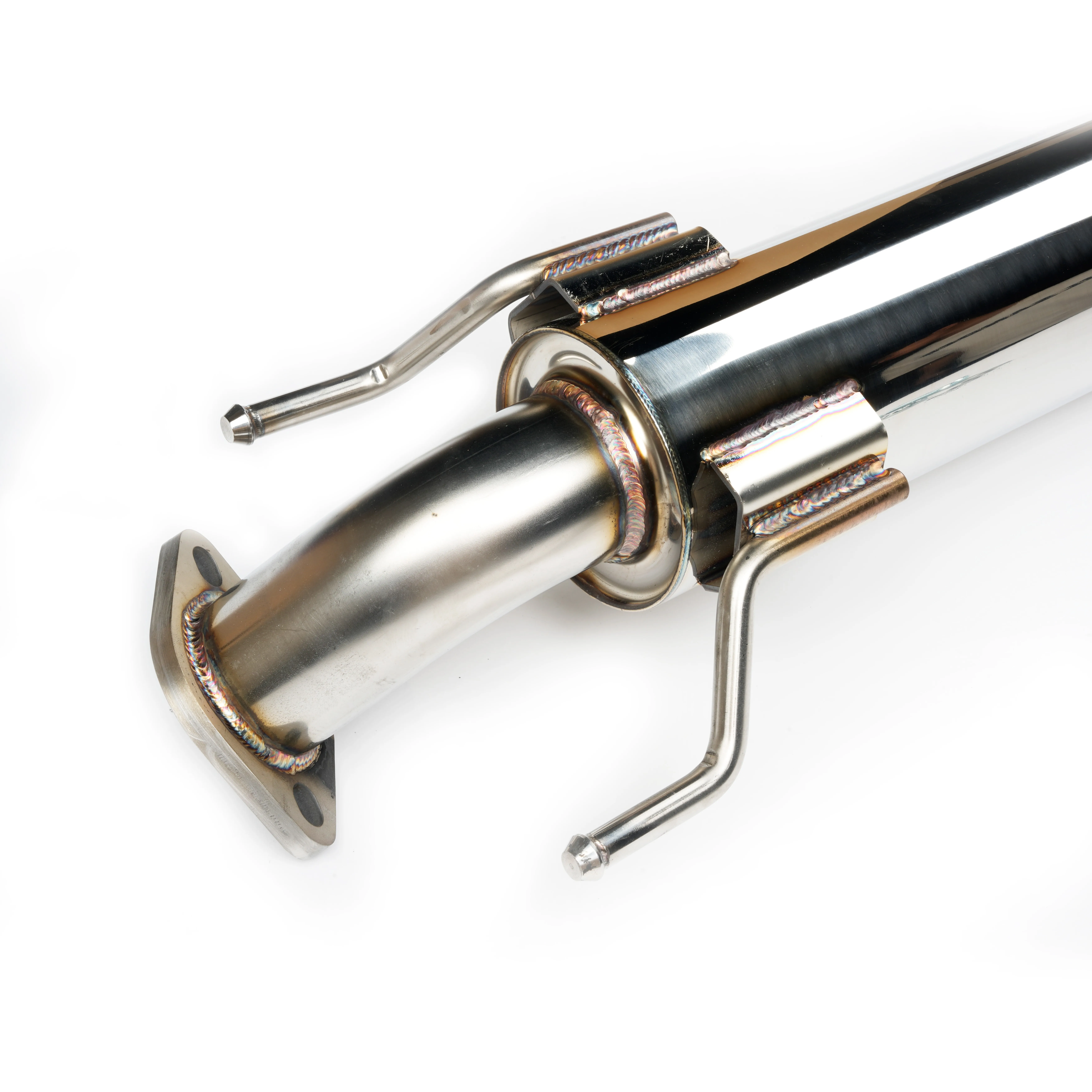 For Aosu 2016 Hilux Revo 2GD-FTV 2.4L 1GD-FTV 2.8L Dual Carbon Exhaust Pipe Stainless Steel 1.5mm Thick Smooth Finish 12-Month