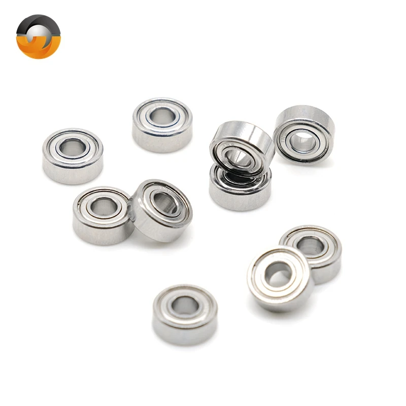 10PCS SMR104ZZ Bearing 4*10*4 mm  ABEC-7 Stainless Steel Ball Bearings Shielded SMR104Z SMR104 Z ZZ