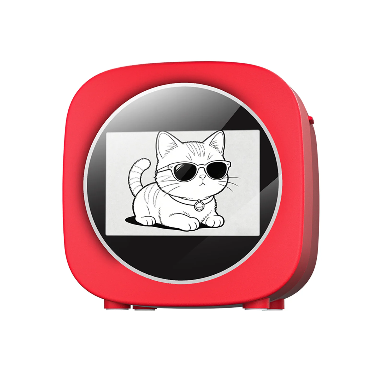 AI Drawing Thermal Printer with Voice Recognition Childrens Printer 6 Style Built in Battery AI Doodle 24 Languages Support