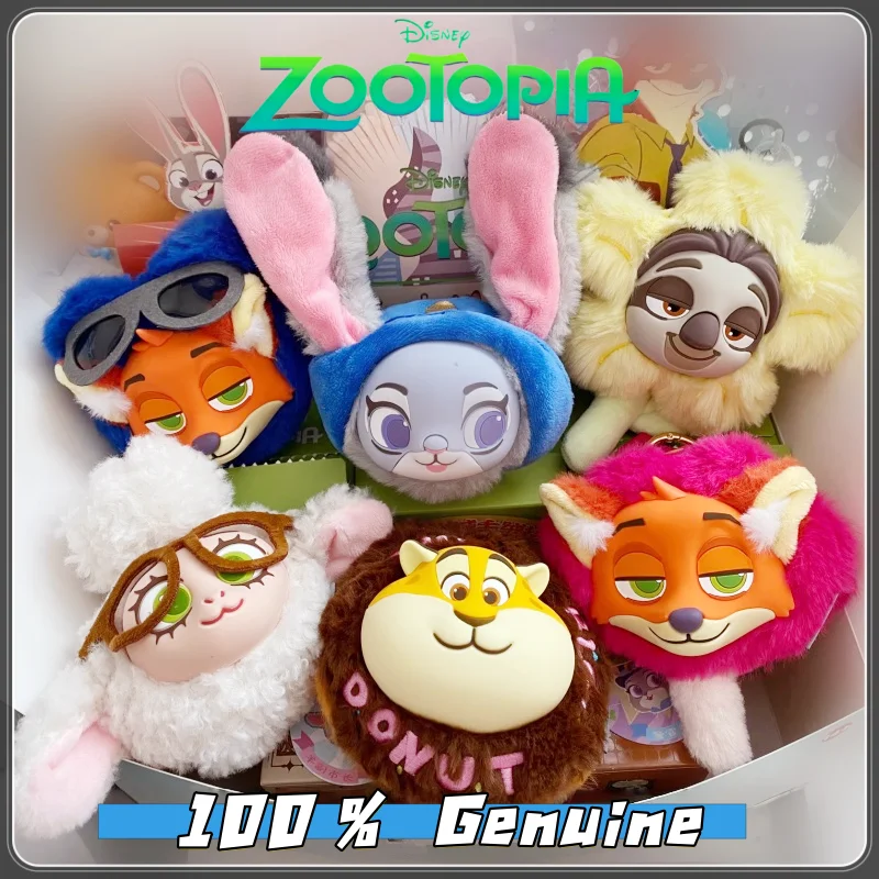 Disney Zootopia 2 Plush Blind Box Genuine Mystery Judy Hopps Nick Wilde Cute Toy Pendant Mini Keychain Surprise Gift Decoration