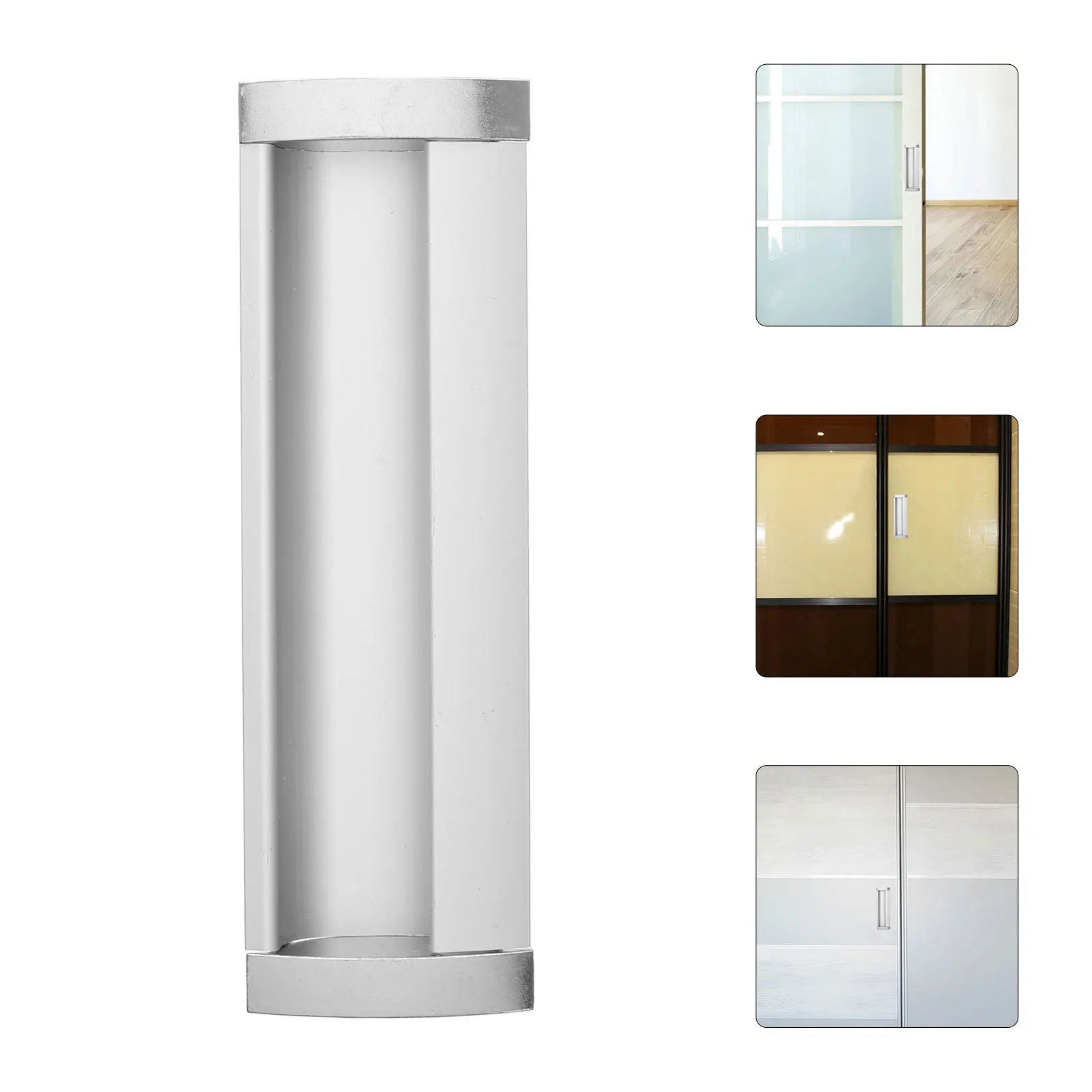 1 قطعة مقبض راحة مخفي سبائك الألومنيوم فلوش جبل سحب لأبواب خزانة منزلقة خزانة مخفية درج الأجهزة #1