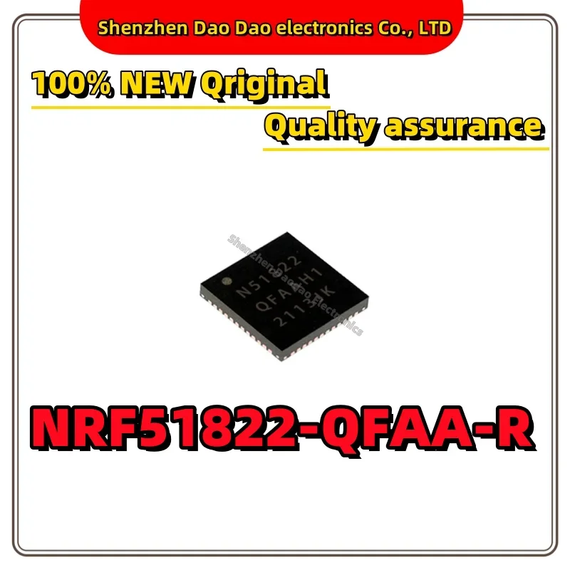 

10Pcs NRF51822-QFAA-R N51822 QFAA IC Chip Wireless channel processor QFN-48