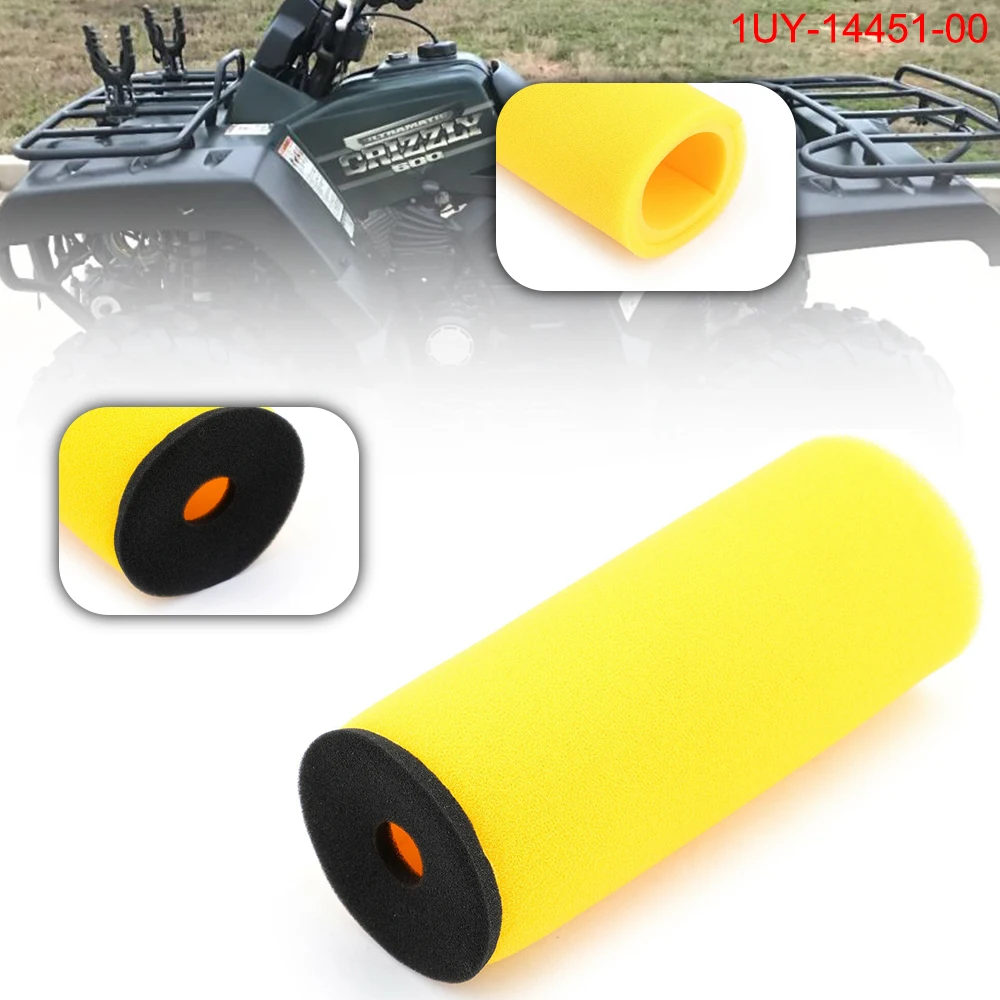 Motorcycle Air Filter Intake Cleaner System For Yamaha YFM350 Warrior / Raptor / Grizzly 660-OEM 1UY-14451-00