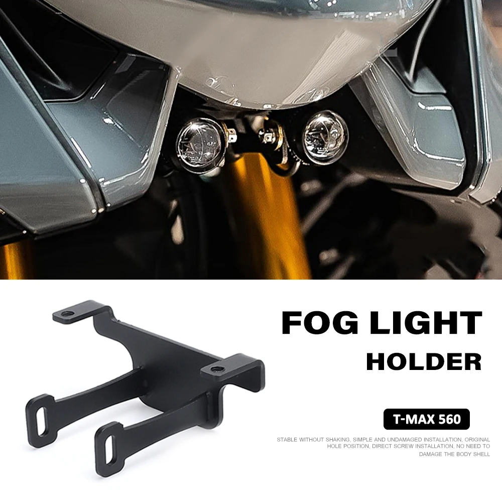 

New Motorcycle Spotlights Holder Fog Light Mounting Fog Lamp Support For Yamaha TMAX560 T-MAX560 TMAX 560 T-max 560 2022 2023