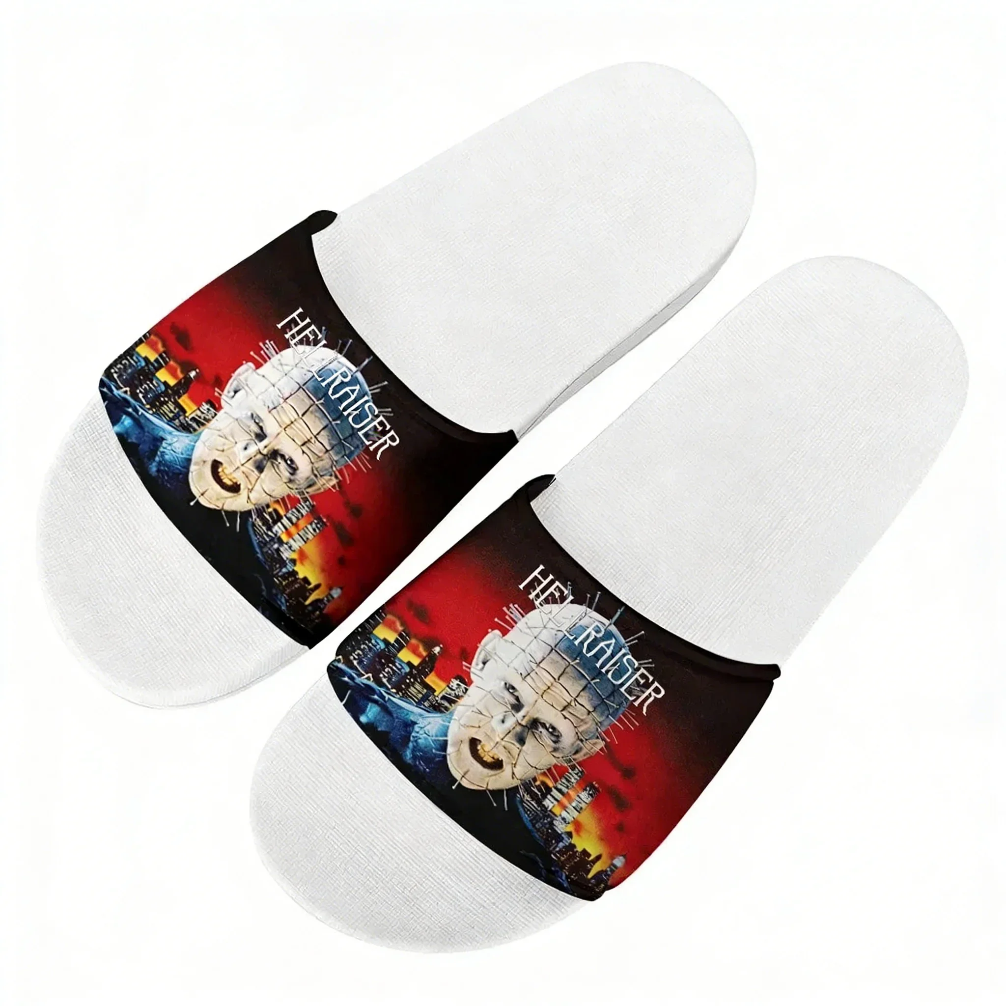 

Hellraiser Slippers Home Water Shoes Hot Movies Men Women Teenagers High Quality Beach Pool Sandals Custom Made Summer Slipper