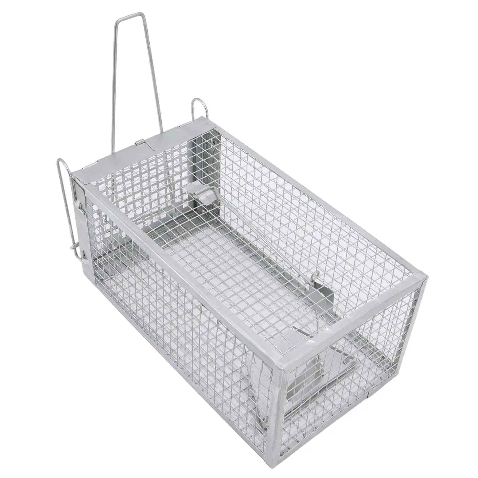 Easy Assemble Iron Rat Trap - Fully Enclosed 1-Door Design for Chipmunks & for business Use