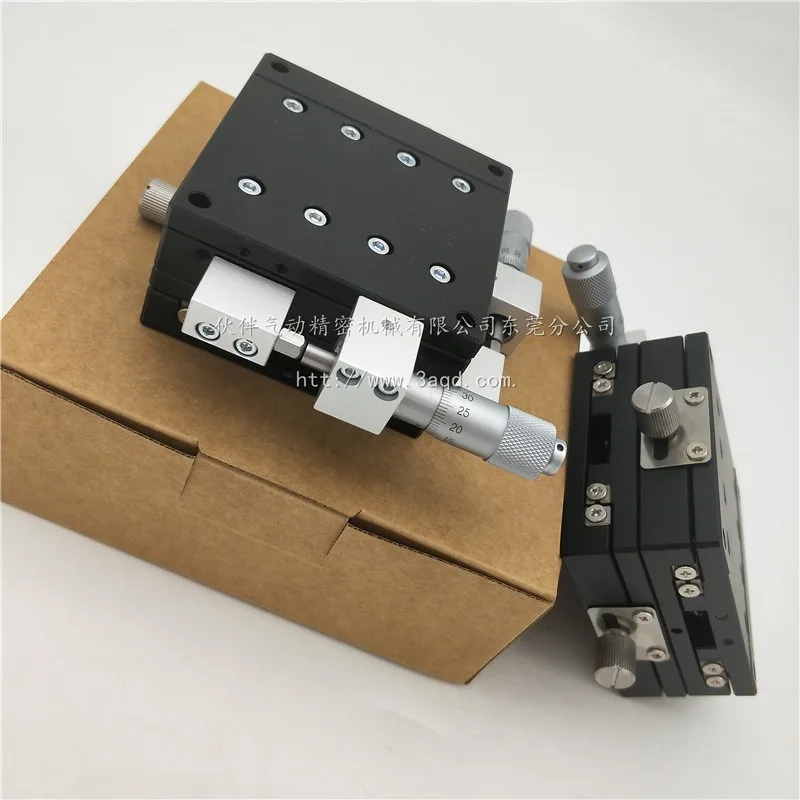 1 pc of XY axis platform LY90 100 125-L/C/R/LM/CM/RM high-precision optical manual fine-tuning platform