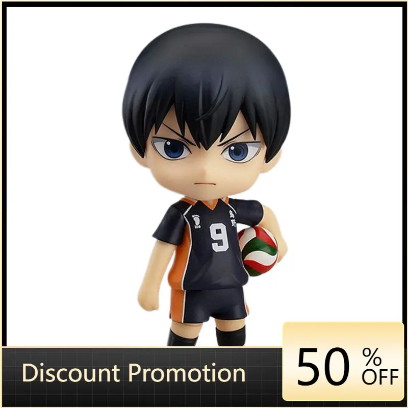 

Original genuine Haikyuu!! 489 Tobio Kageyama Q version figma 10cm PVC Action Figure Anime Figure Model Toys Figure Doll Gift