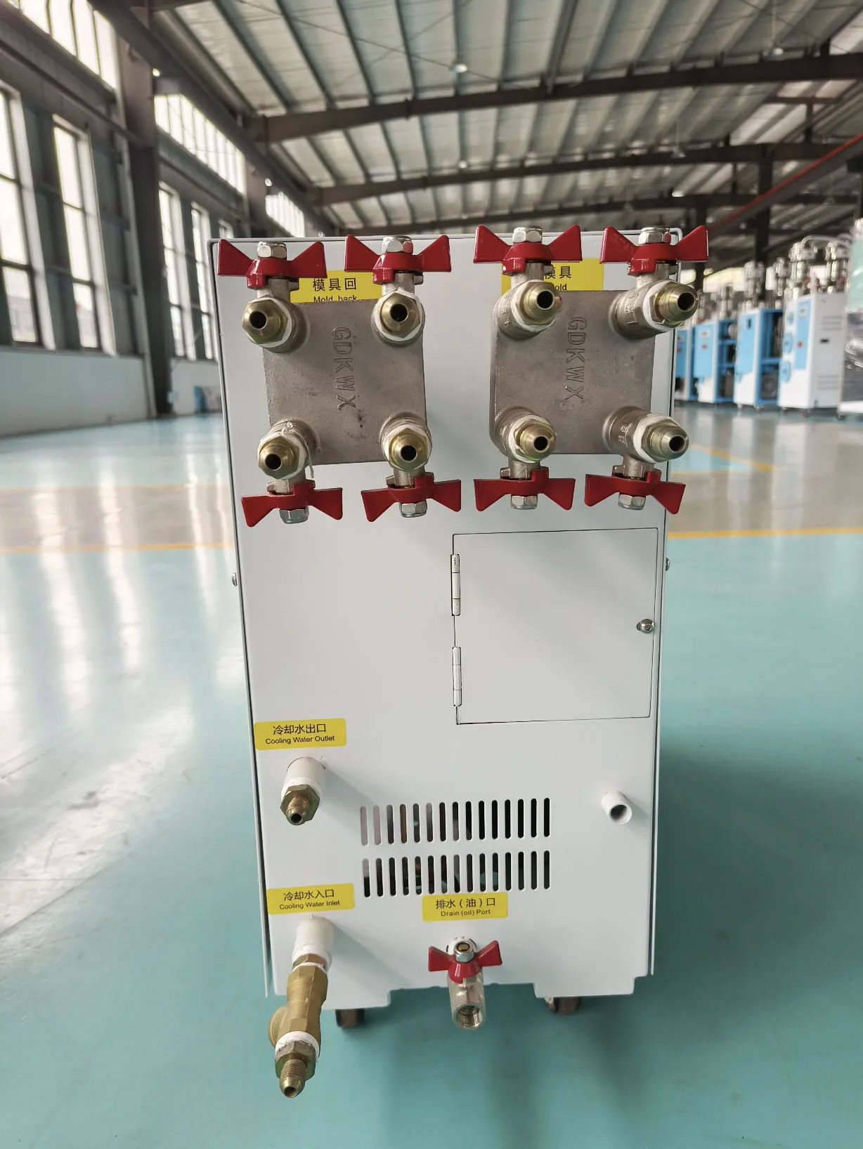 120 Degree Movable Industrial Water Mold Temperature Controller For Injection Mold Heating