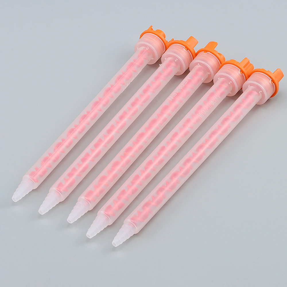 320pcs Epoxy Mixing Nozzle Static Mixing Nozzle MFHX08-18T Mixer Nozzles (4:1/10:1 Ratio) For Epoxy Gun Manual Applicator