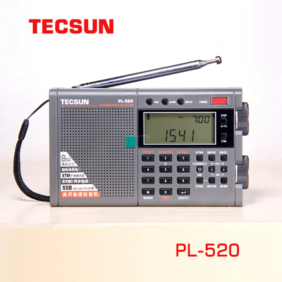 Tecsun PL-520 FM, Long Wave, Medium Wave, Short Wave - Single
