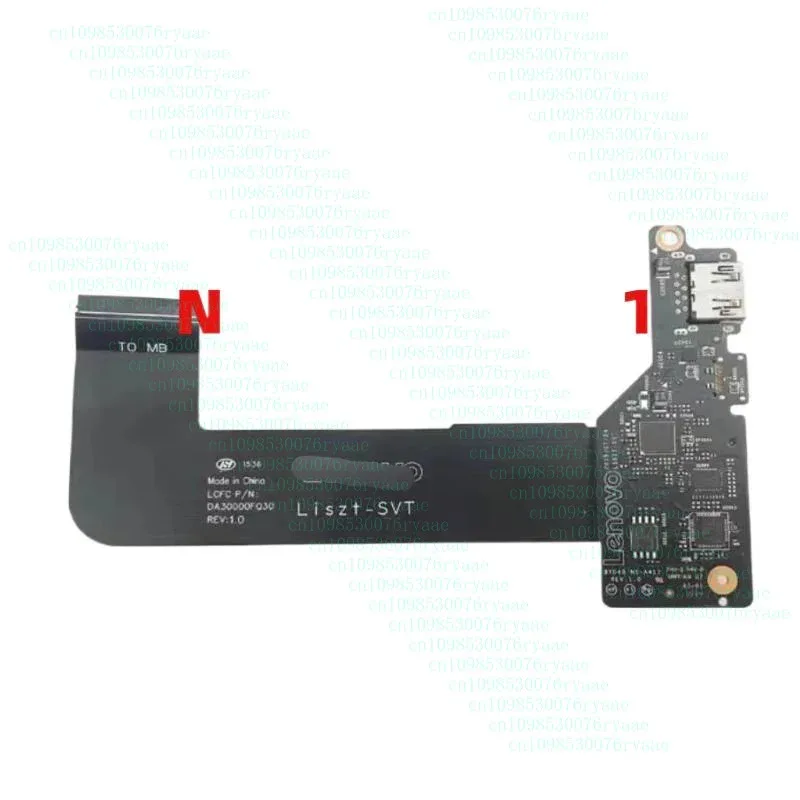 

Для ноутбука YOGA 900-13ISK 900-13ISK2 USB-аудио кнопка питания плата HDMI с кабелем BYG40 NS-A411 NS-A412 DA30000FQ30 100% тестирование