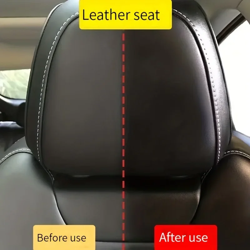 Car Leather Seat Maintenance Cream PU Cleaning Care Balm Conditioner Auto Interior Sofa Shoes Polishing Stain Removal Refurbish