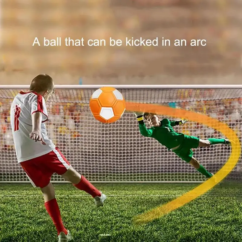 Curve Swerve Soccer Ball Magic Football Toy Great Gift for Children Perfect for Outdoor Match Football Trainingor Game