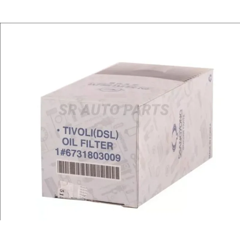 ELEMENT KIT oil filter for Ssangyong TIVOLI with 1.6 DSL E/G 2015 6731803009 OEM No 67318 03009 67318-03009