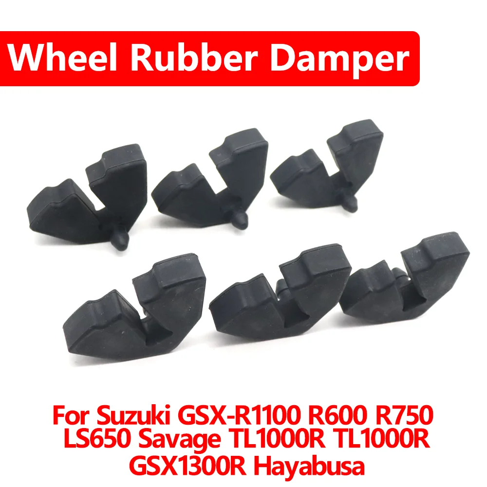 

For Suzuki GSX-R1100 R600 R750 LS650 Savage TL1000R TL1000S Motorcycle Rear Wheel Drum Hub Cushion Sprocket Rubber Damper Gasket