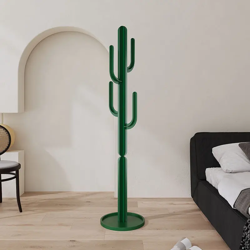 Home Living Room Nordic Coat Racks Creativity Simplicity Cactus Coat Hat Rack Bedroom Floor Luxury Decoration Standing Coat Rack