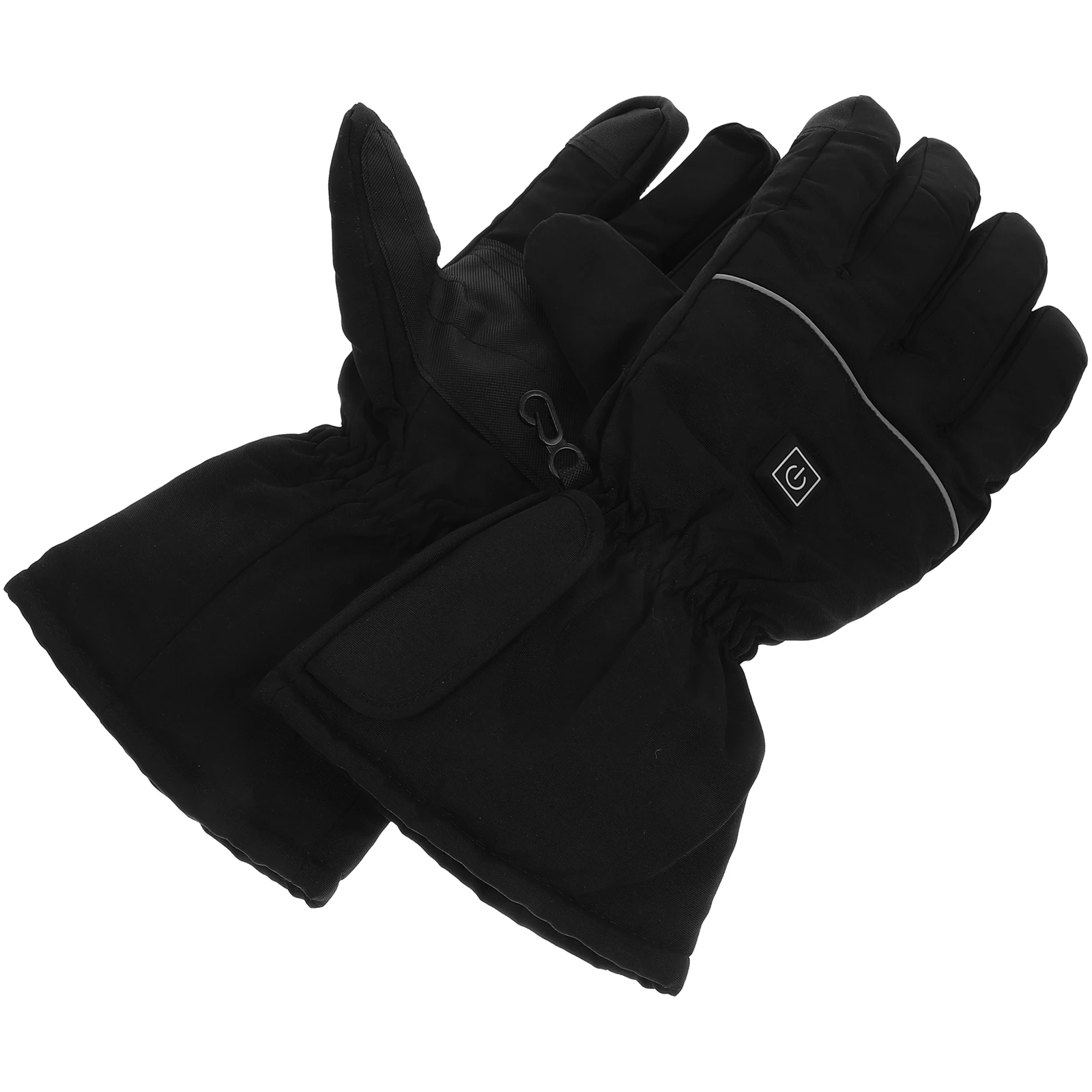 

1 Pair Rechargeable Heated Winter Thermal Gloves For Skiing Outdoor Sports Waterproof Warm Hand Protection Electric