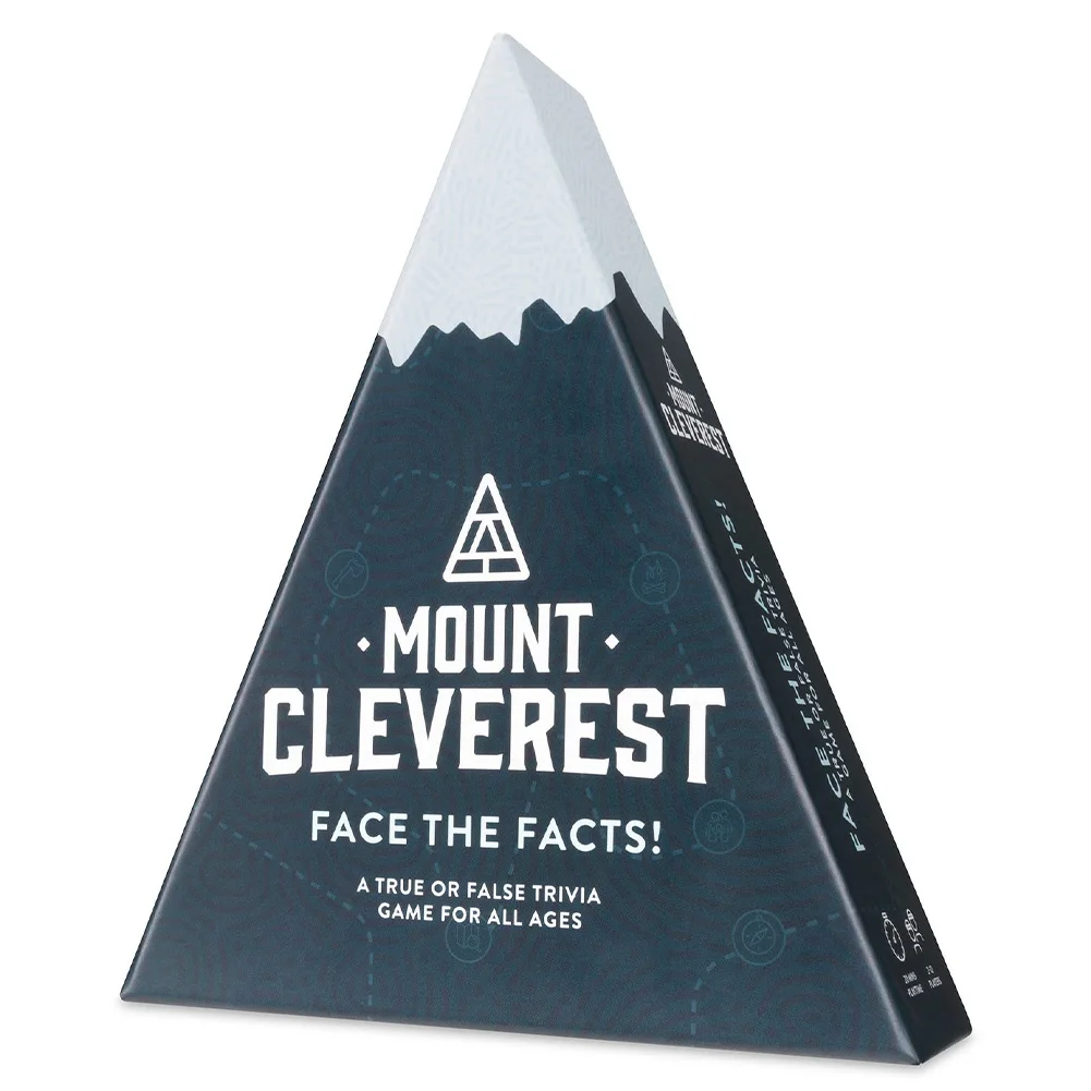 

MOUNT CLEVEREST Умная игра для взрослых True или фальшивая игра, игры для вечеринок