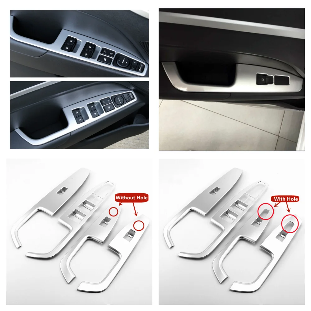 

For Hyundai Elantra 2016 2017 2018 Accessories LHD Door Armrest Window Switch Control Protection Panel Cover Trim Interior Styli