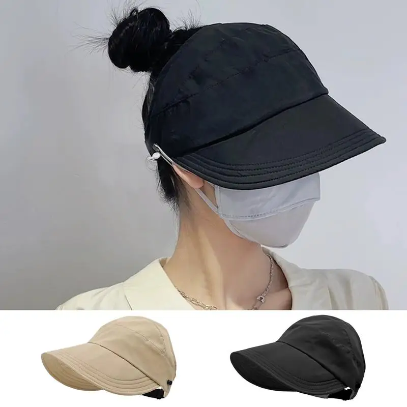 

Wide Brim Sun Hats Summer Vacation Sun Protection Hat UPF 50+ Anti-UV Beach Visor Caps Breathable Climbing Picnic Golf Supplies