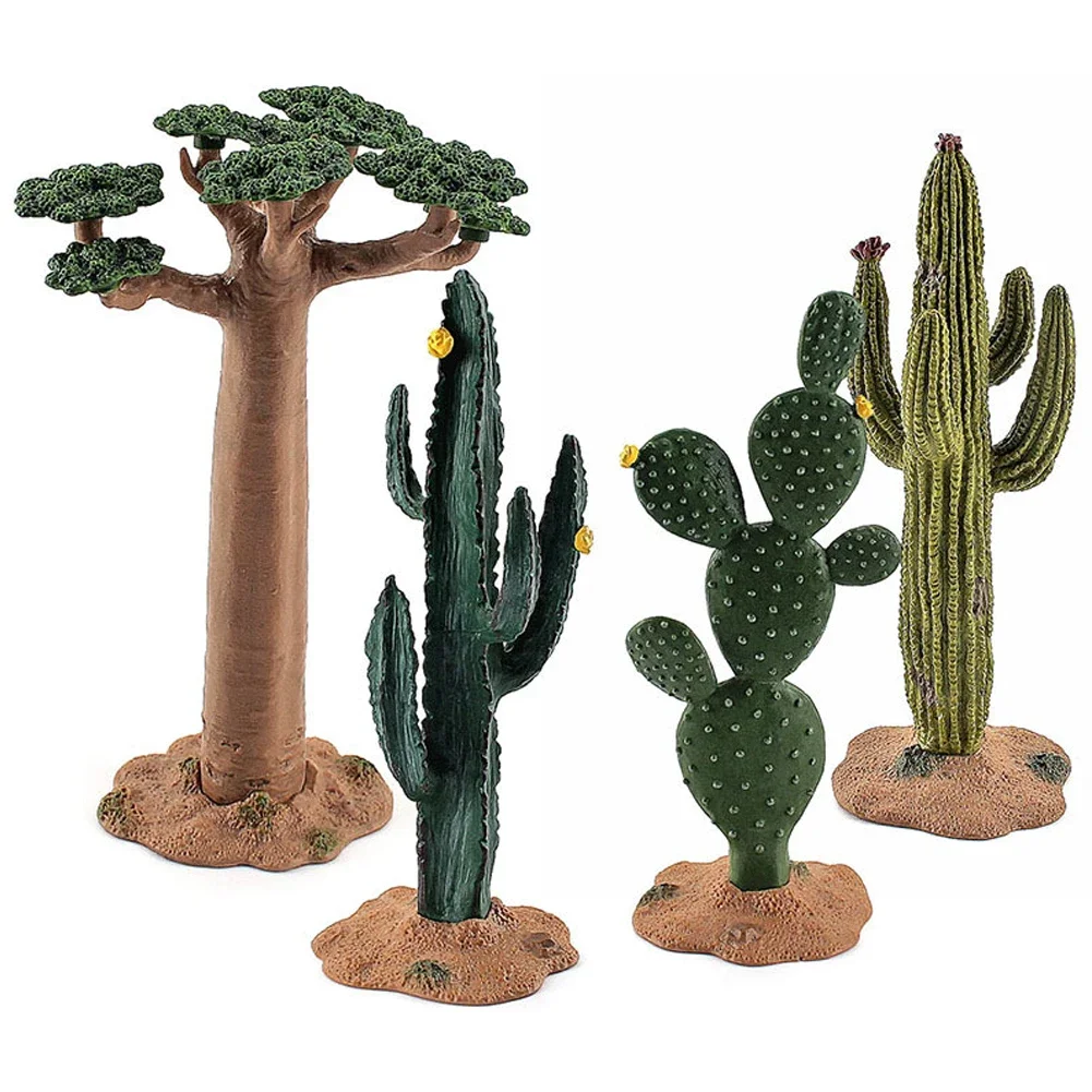 Modelo de simulación de árboles, tren de ferrocarril, jardín, parque, paisaje, árboles en miniatura, decoración de paisaje, figuras de accesorios de granja