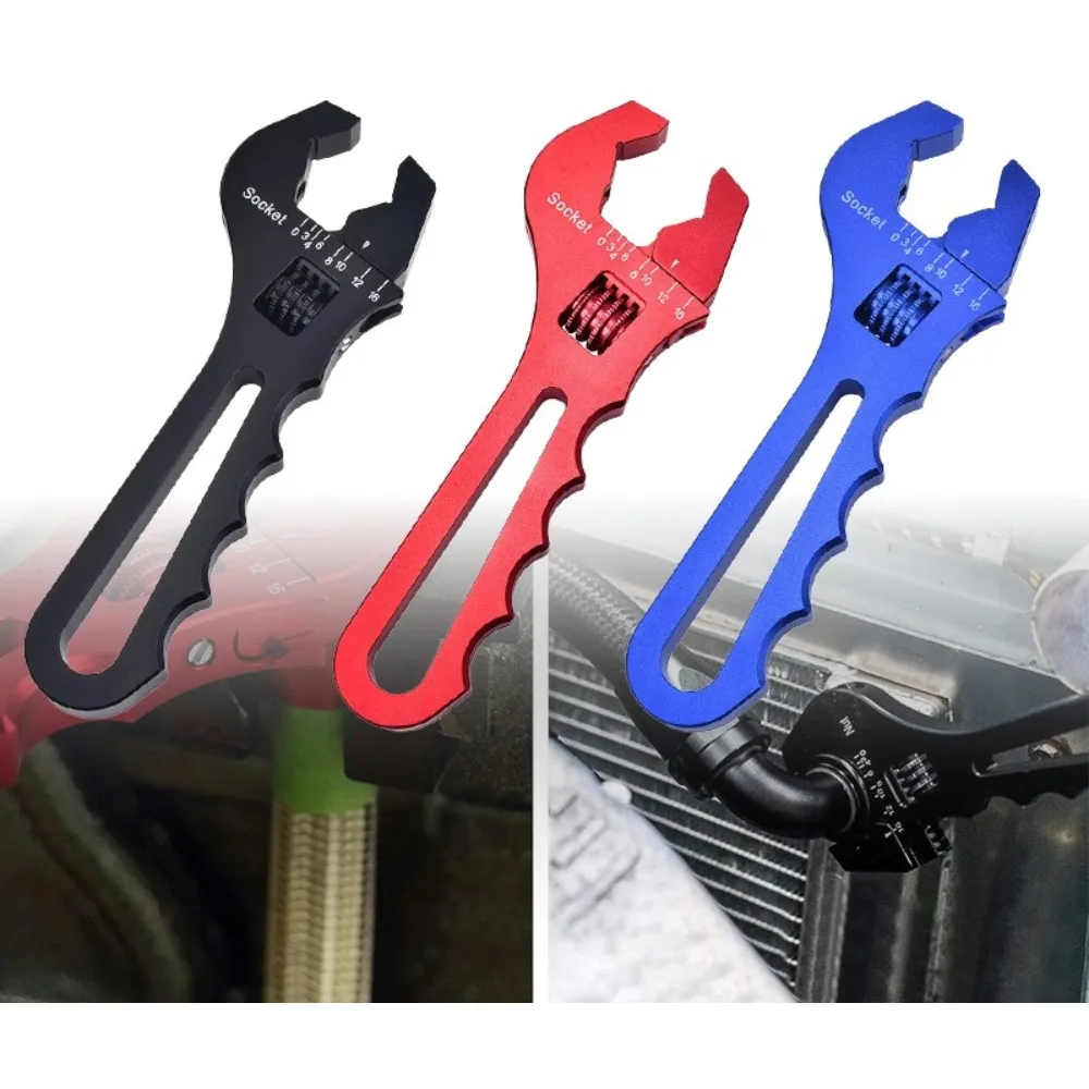 

Modified Car Wrench AN3-AN16 YouTube V-shaped Movable Car Accessories, Repair Tools Easy To Install, Durable and Practical