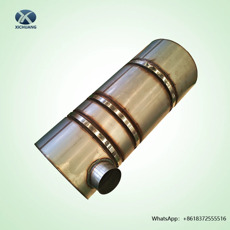 Euro5 Natural Purifier DOC DPF Filtr cząstek stałych do silników wysokoprężnych 9-14L Natural Engine Bus Auto Part ONE BOX XC-RJT004-GRZ