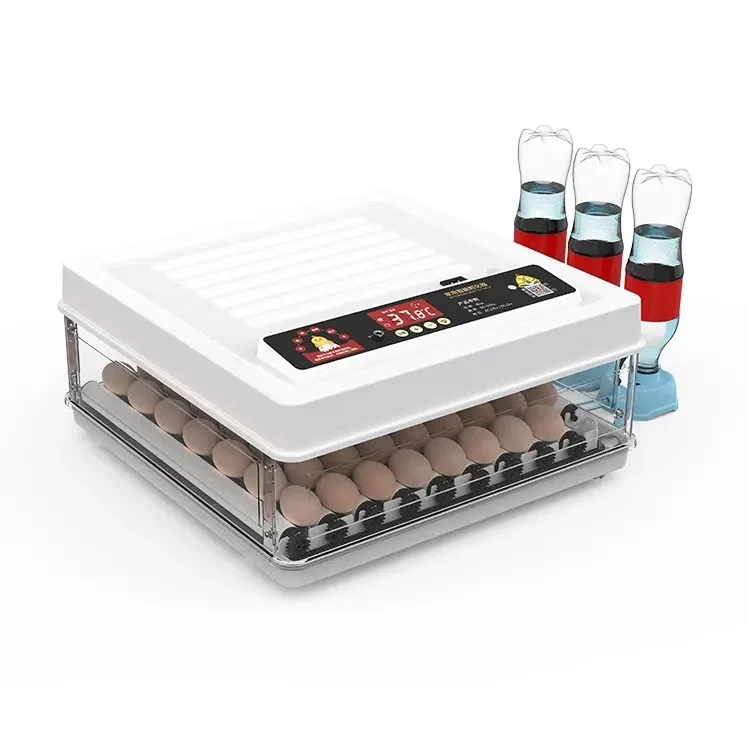 Fully Automatic 130 Capacity Egg Incubators Poultry Chicken Duck Quail Incubator Machine Small Egg Incubators view 2