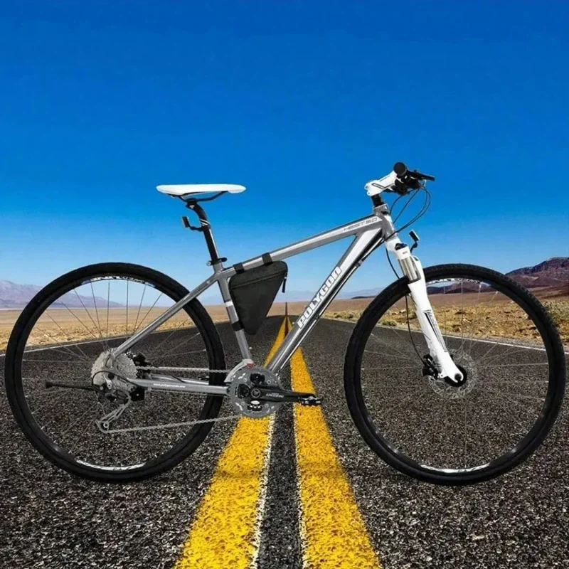 Sacos de armazenamento de ferramentas de bicicleta, tipo alça de sela triangular sacos de bicicleta, acessórios de bicicleta resistentes ao vento
