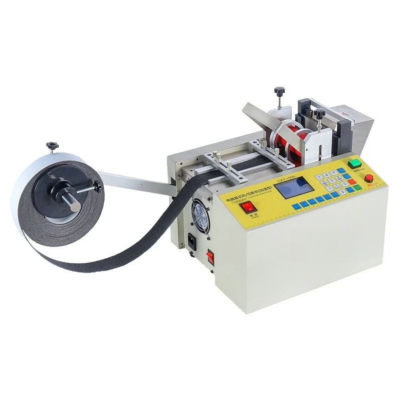 Pipe cutting machine Cutting PVC heat shrinkable PE insulation sleeve Hose pipe cutting machine Silicone