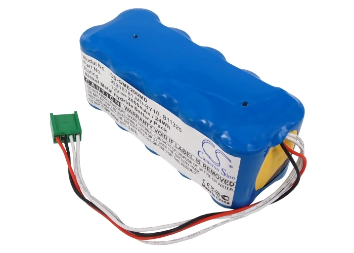 Medical Battery For GE Monitor Dash 2000  Moniteur Dash2000  Esaote  Dash 2000 Volts 12.0  Capacity 2000mAh