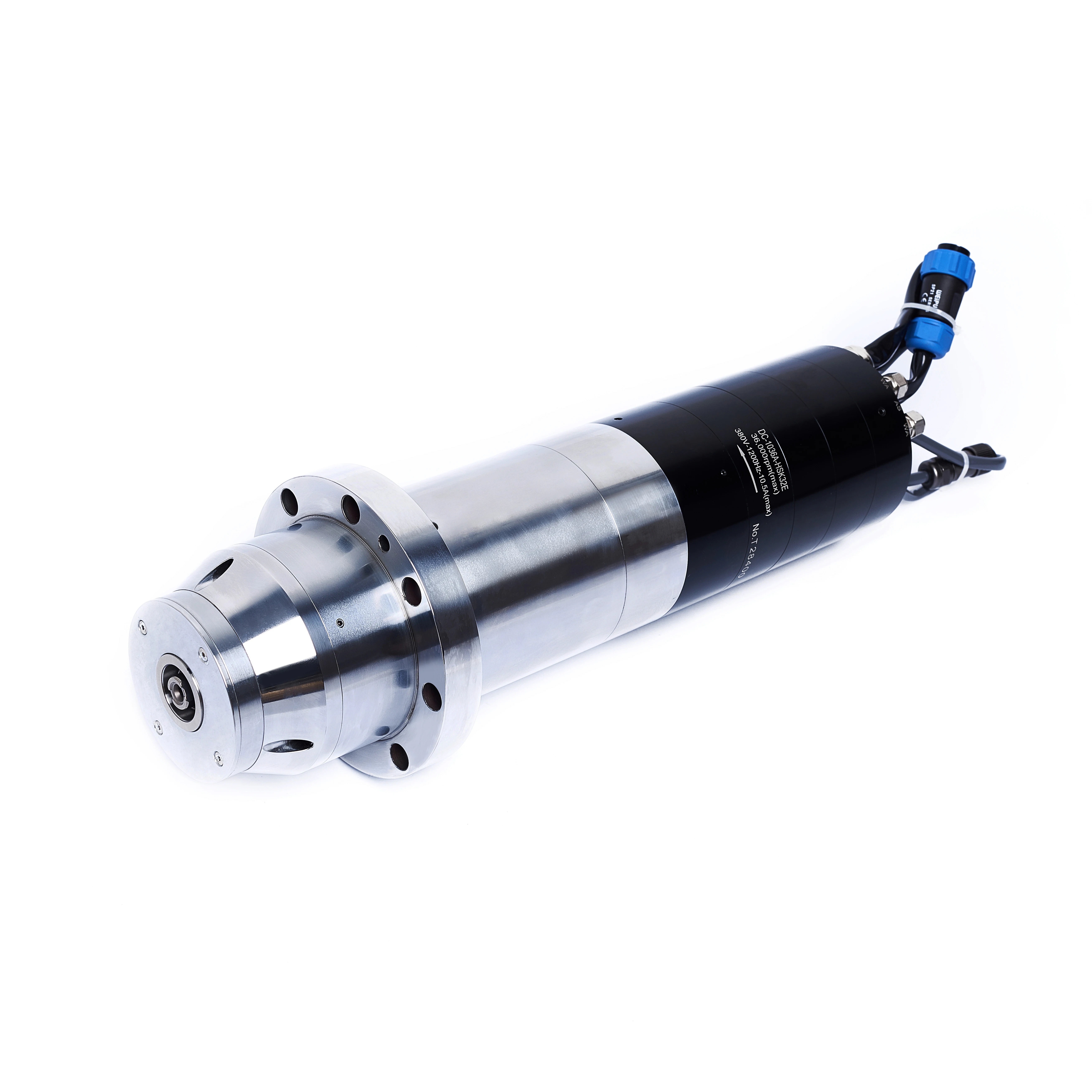 Spindle CNC DECI ATC 6KW 36000 RPM para Máquina-Ferramenta, Motor de Alto Torque 1200Hz para Corte de Metal, Instalação com Flange, 380V