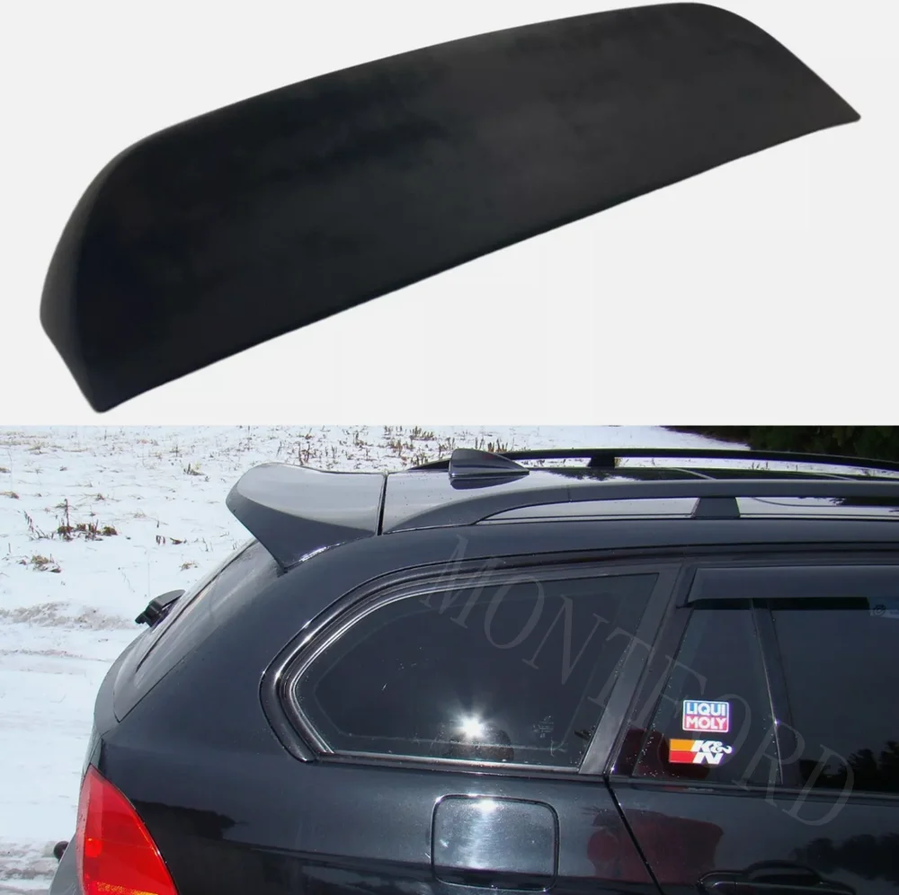 Rear JDM Boot Trunk Ducktail Drift Spoiler Wing Lid Lip (FOR BMW E91 Touring)