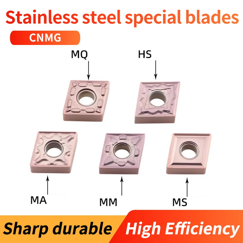 

VOKET Stainless steel special blade CNMG120404-MA LF6118 MS/MQ/HS groove type