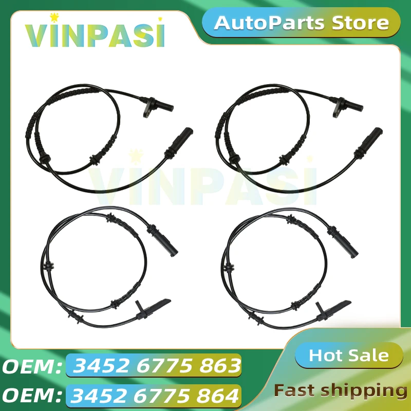 

Car Wheel Speed Sensor Suitable for BMW 7 Series F01 F02 F03 F04 Front and Rear Speed Sensors 34526775863 34526775864