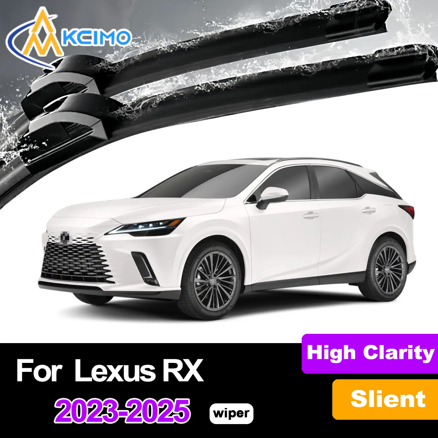 

2Pcs Front Windshield Wiper Blades For Lexus RX ALA10 ALH10 2023-2025 Windscreen Window Car Accessories