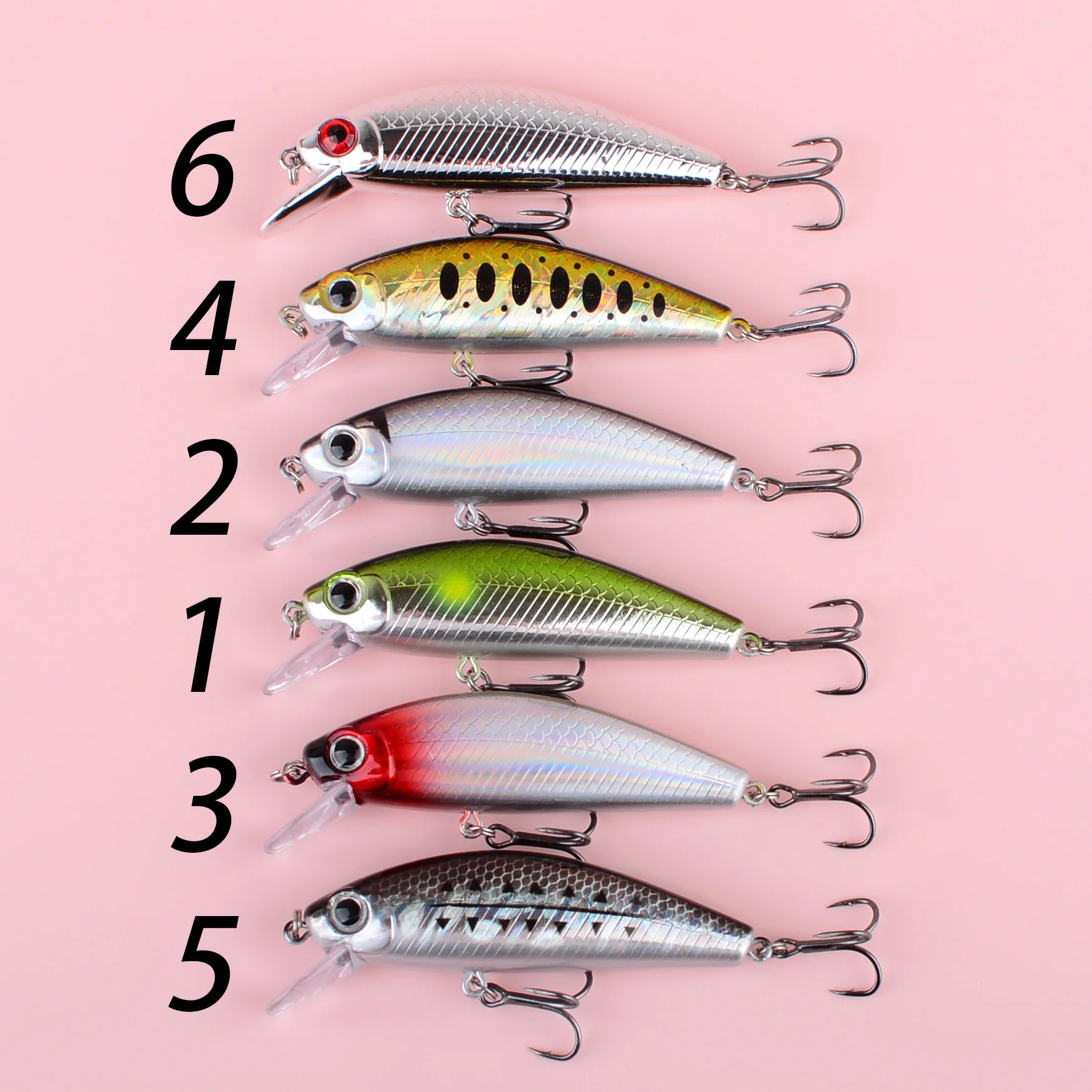 Señuelo minnow con impulso magnético jerkbait para lucio y carpa - imagen 5