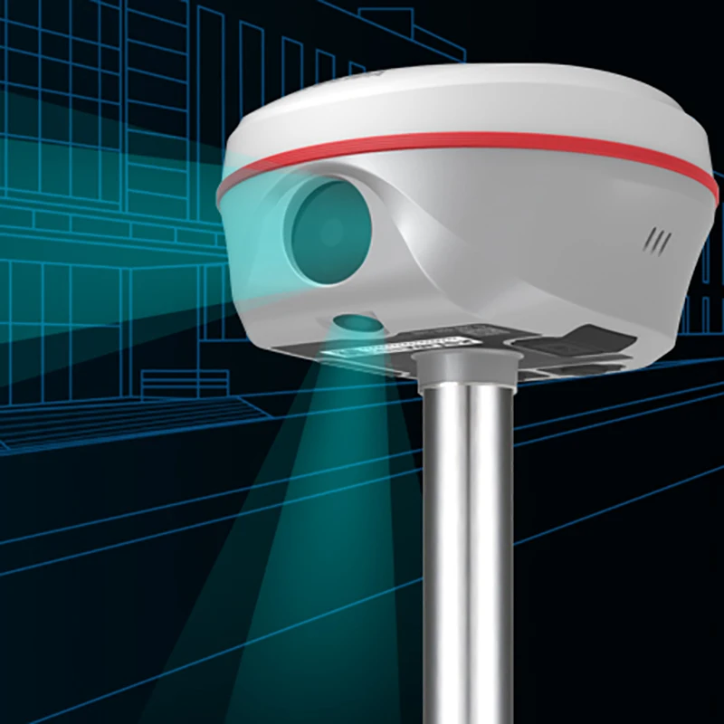 Kolida K50 conception compacte positionnement visuel standage modélisation 3D 1598 canaux Imu récepteur Gps équipement d'arpentage Gnss Rtk