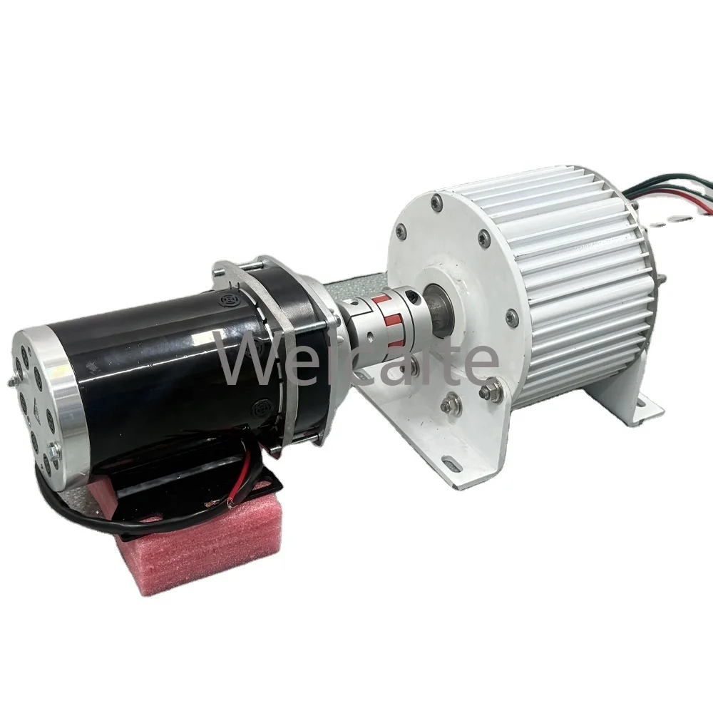 

Free Energy 1kw Permanent Magnet Generator 110V 220V 380V Three-phase Alternator with Motor System