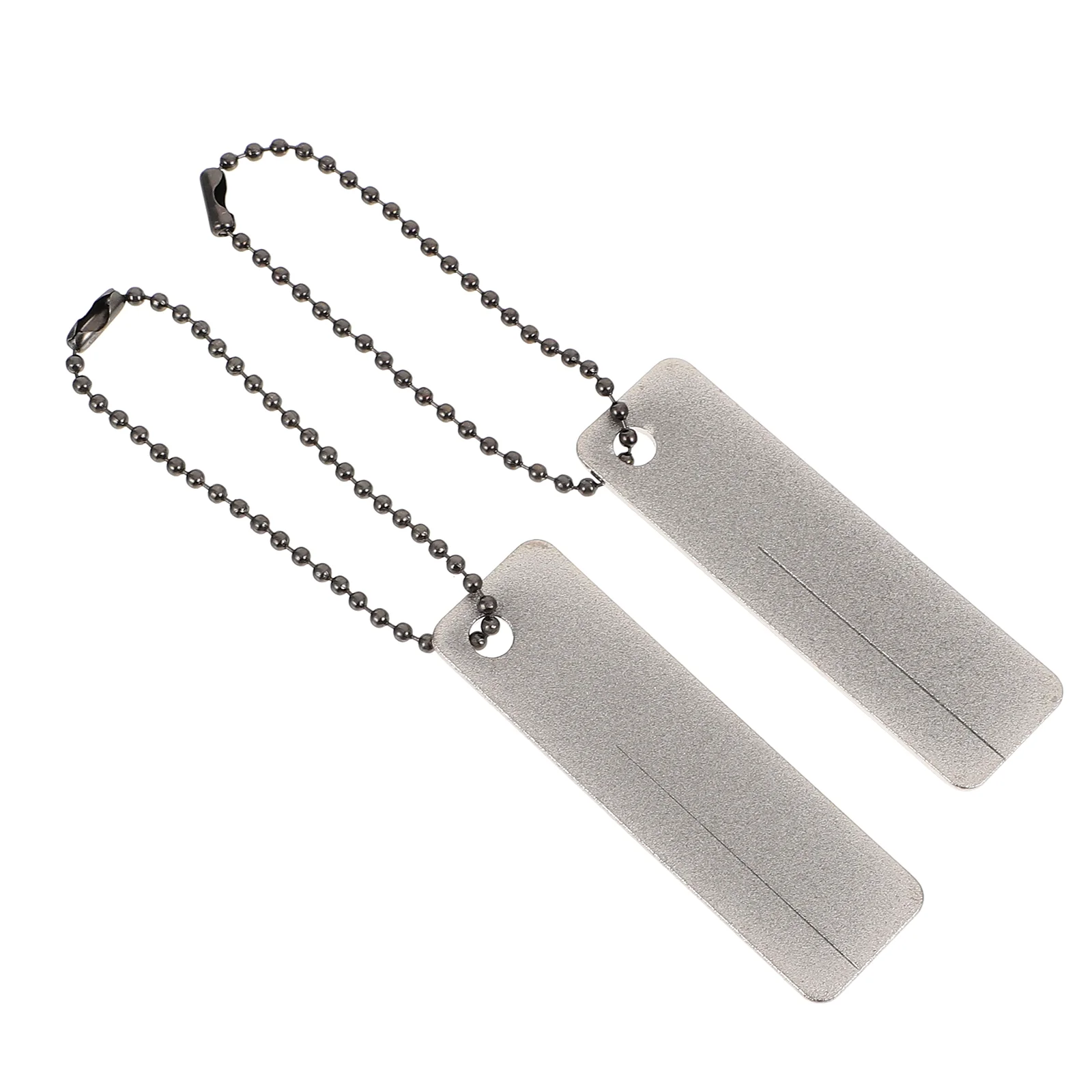 2 Pcs Whetstone Sharpener Knife Home Portable Whetstones Diamond Sharpening Tool
