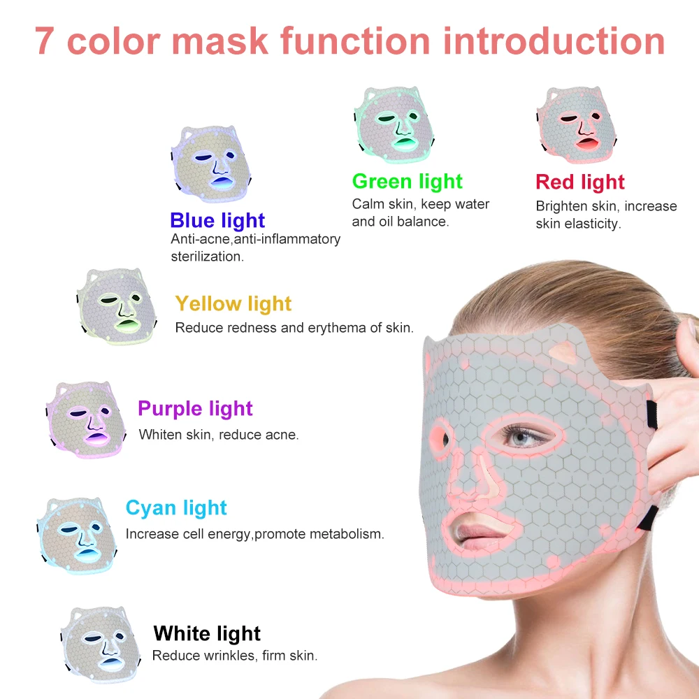 7-in-1 professionele schoonheid gezichtsmachine Hydra Aqua Diep reinigend huidverzorgingsapparaat H2-O2 Hydro Dermabrasie RF Bio-lifting